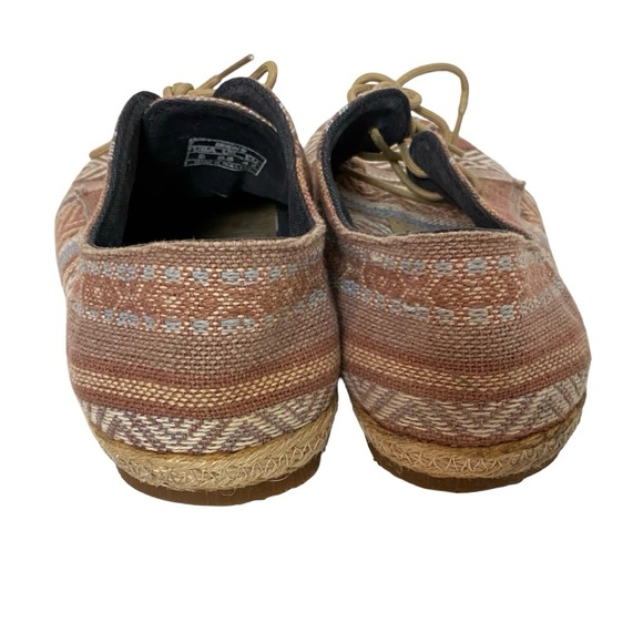 Patara Nomad Shoes Mens Size 9 Geometric Multicolor Tan Peach Beige Lace Up main image 9